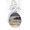 KPLL09081 Lovely White Metal Jesper Pendant