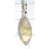 KPLL09110 Luxirious White Metal Jesper Pendant