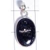 KPLL09125 Lovely German Silver Bronzite Pendant