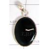 KPLL09134 Exotic White Metal Moss Agate Pendant