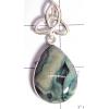 KPLL09159 Designer German Silver Green JesperPendant