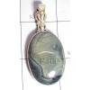 KPLL09160 Beautiful Green Jesper White Metal Pendant