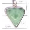 KPLL09163 Stylish German Silver Hemimorphied Pendant