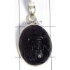 KPLL09170 Best Quality White Metal Carved Leophard Jesper Pendant