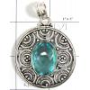 KPLL09176 Stunning White Metal Jewelry Pendant