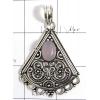 KPLL09179 Exclusive Design White Metal Jewelry Pendant