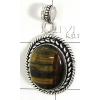 KPLL09194 Fashionable Tiger Eye Gemstone Pendant