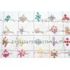 KWKS07002 Lot of 50 stones studded rings in silver colour