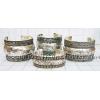 KWLL02004 Wholesale Lot 100 Metal Cuff Bracelets