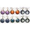 KWLL11005 Wholesale lot of 15 pair Small Disc Earrings