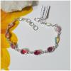 SABLS01016 Rainbow Mystic Bracelet 925 Sterling Silver