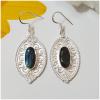 SAELS04059 Labradorite Earrings 925 Sterling Silver