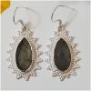 SAELS04060 Labradorite Earrings 925 Sterling Silver