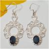 SAELS04063 Labradorite Earrings 925 Sterling Silver