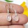 SAEMK08018 Beautiful Rose Quartz Gemstone 925 Manufacturer Silver Bejal Earring