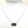 SANLS01014 Labradorite Necklace 925 Sterling Silver