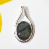 SAPMK08072 Latest Design Labrdorite Gemstone Sterling Silver Pendant