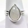 SARLS04017 Rainbow Moonstone Ring 925 Sterling Silver