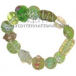 KBKR06031 Beautiful Glass beads Strechable Bracelet