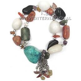 KBKR06071 New Design Beads And Bone Jewelry Bracelet