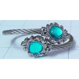 KBKR07003 Fabulous Oxidized Metal Costume Jewelry Bracelet