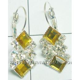 KELK04C30 Beautifully Handcrafted Costume Jewelry Earring