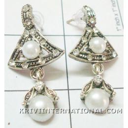 KELK10055 Stylish Costume Jewelry Hanging Earring