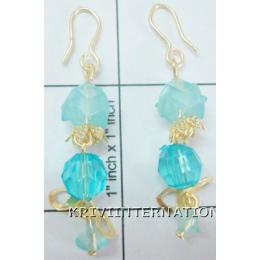 KELK11B31 Stylish Costume Jewelry Hanging Earring