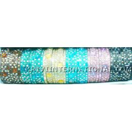KKLK03012 6 sets of Lac bangles in 6 different colours
