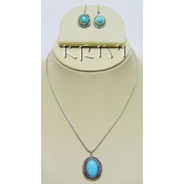 KNKR08003 Wholesale Indian Imitation Jewelry Necklace Set