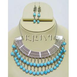 KNKR08004 Trendy Fashion Jewelry Necklace Set