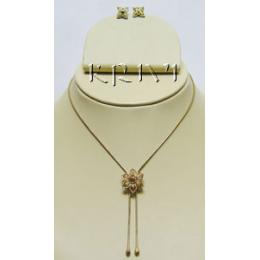 KNKR08010 Stylish Metal Jewelry Necklace Set