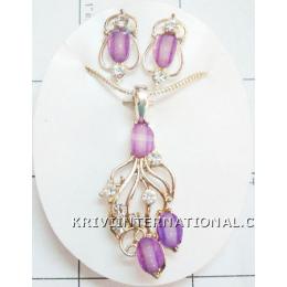 KNKT06C45 Imitation Jewelry Necklace Set