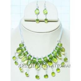 KNKT12003 Elegant Indian Jewelry Necklace Set