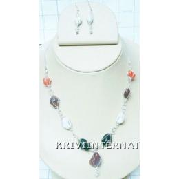 KNKT12017 Wholesale Indian Jewelry Necklace set