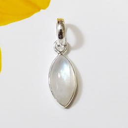 SAPMK08084 Beautiful Plain Setting Moonstone Pendants 925 Sterling Silver